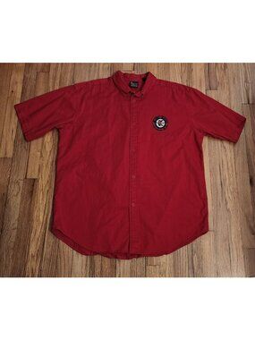 Karl Kani Jeans Vintage Shirt 90s Y2K Logo Hip Hop Skate XL Patch Embroidered